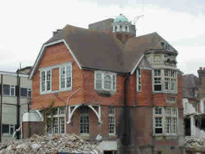 The last remaining building of the Buchanan Hospital Elizabeth Mason Wing by Henry Ward ARIBA